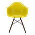 Cadeira de Braços em Plástico Eames DAW / Base Ácer Escuro